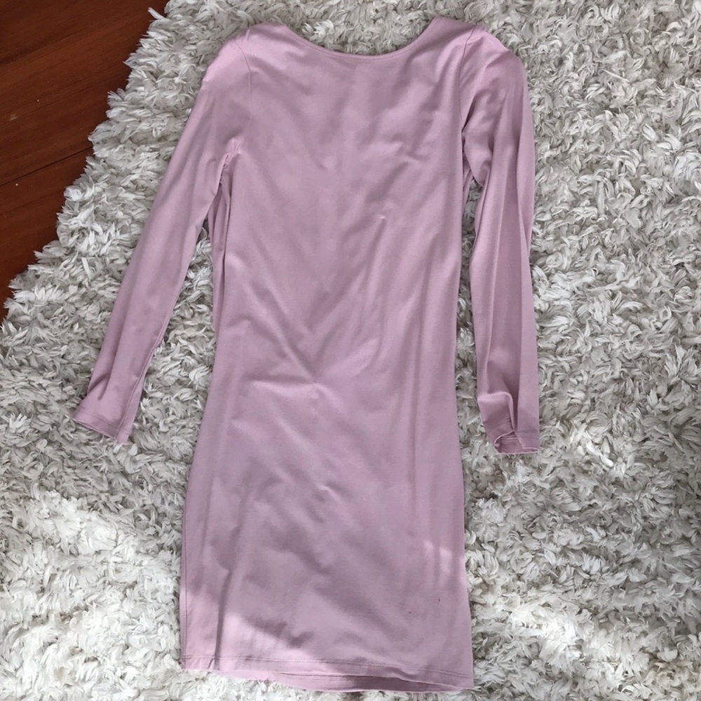 ASOS Backless Longsleeve Mini Dress